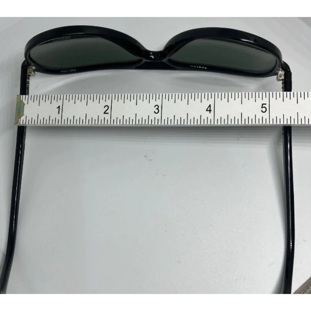 Vintage Ray-Ban Bausch & Lomb Cats Ski Aviator Black Sunglasses 70's France 145.
